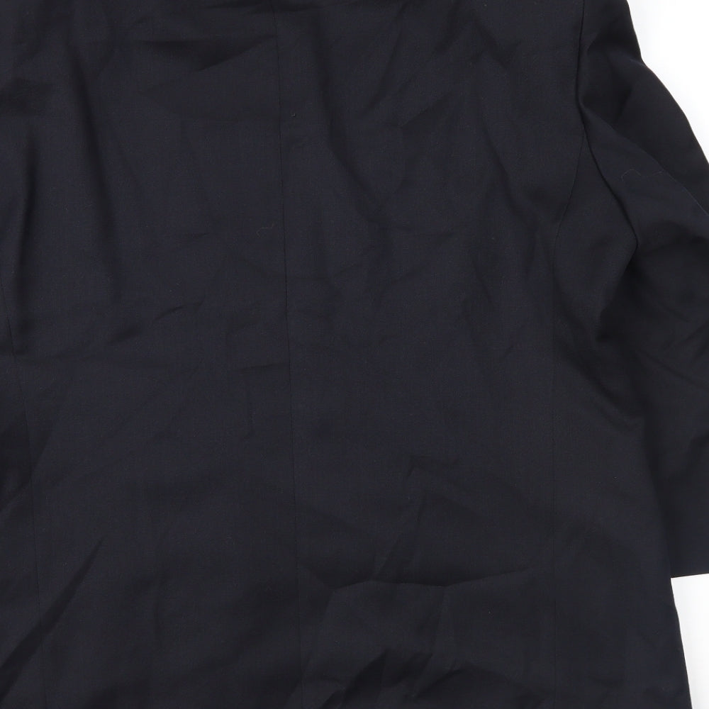 Mens UK Size 42 Marks and Spencer Regular Blue Suit Jacket