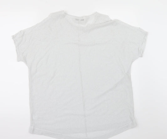 Womens UK Size L NEXT Silver Basic