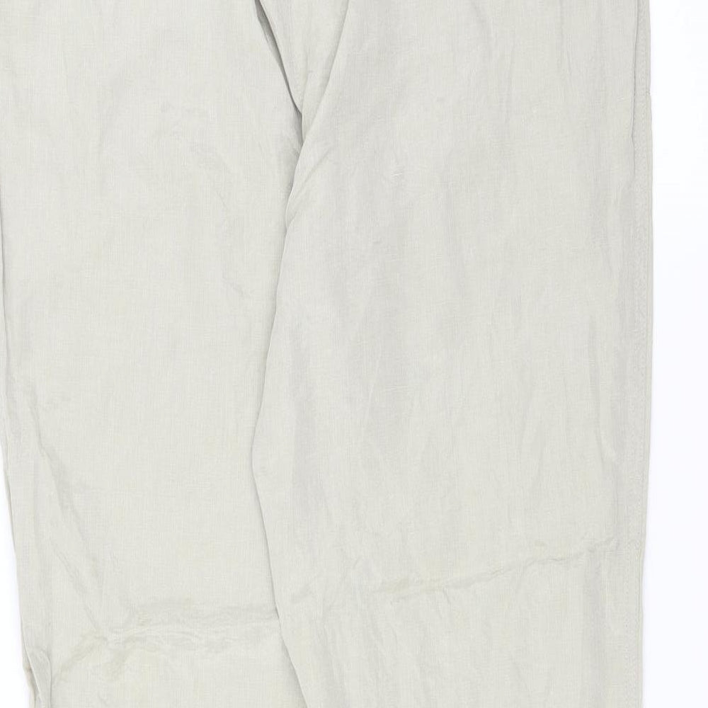 sayyes Womens Green Trousers Size 10 L28 in