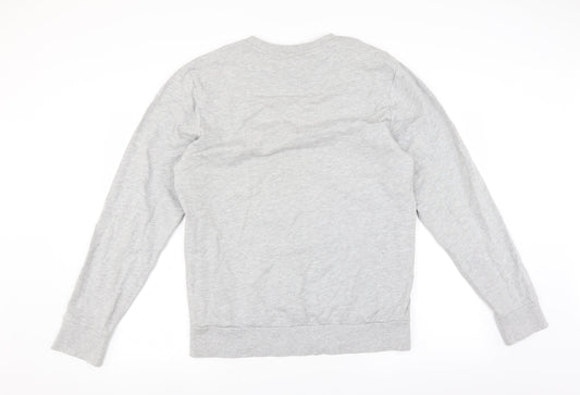 Acw85 Mens Grey Pullover Sweatshirt Size L - Amsterdam