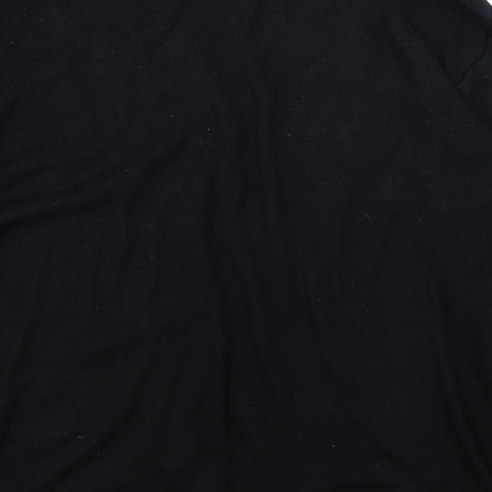 Daisy Leisure Womens Black Cardigan Jumper Size L