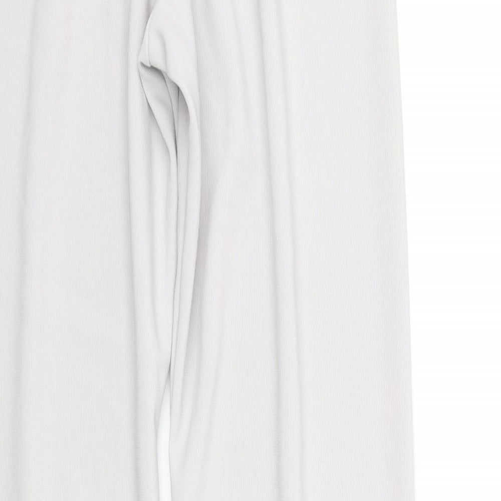 Womens UK Size 14 afibel Regular Fit White Trousers