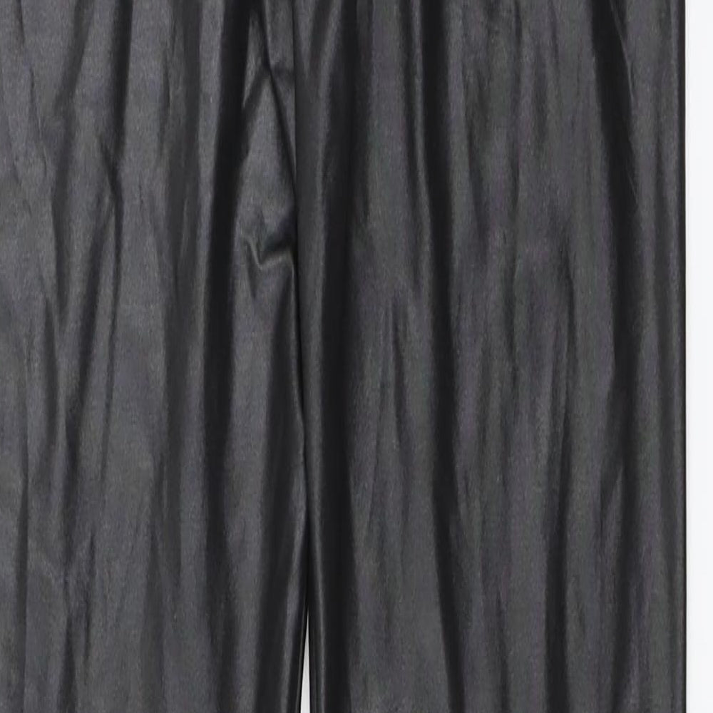 Femme Luxe Womens Black Jegging Trousers Size 8 L29 in