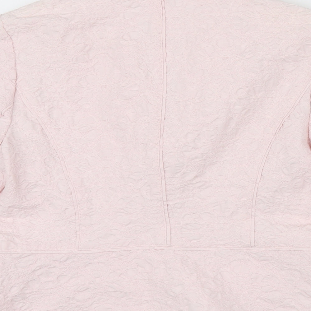 Womens UK Size S M&S Pink Jacket