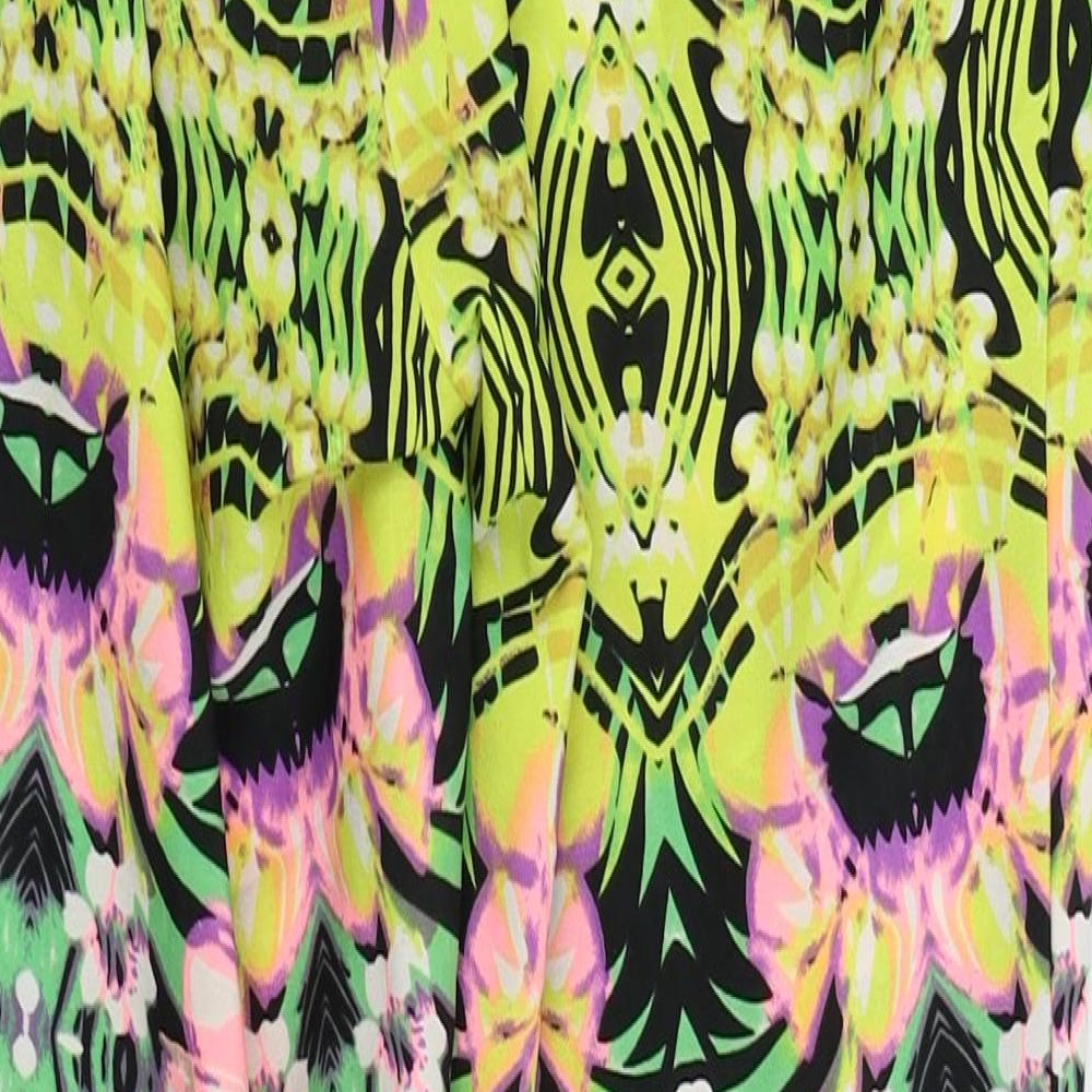 Primark Womens Multicoloured Trousers Size 10 L26 in