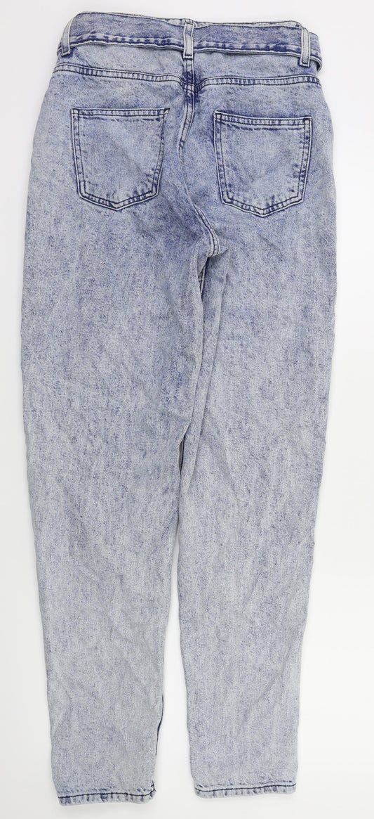 denim &co Womens Blue Straight Jeans Size 6 L29 in