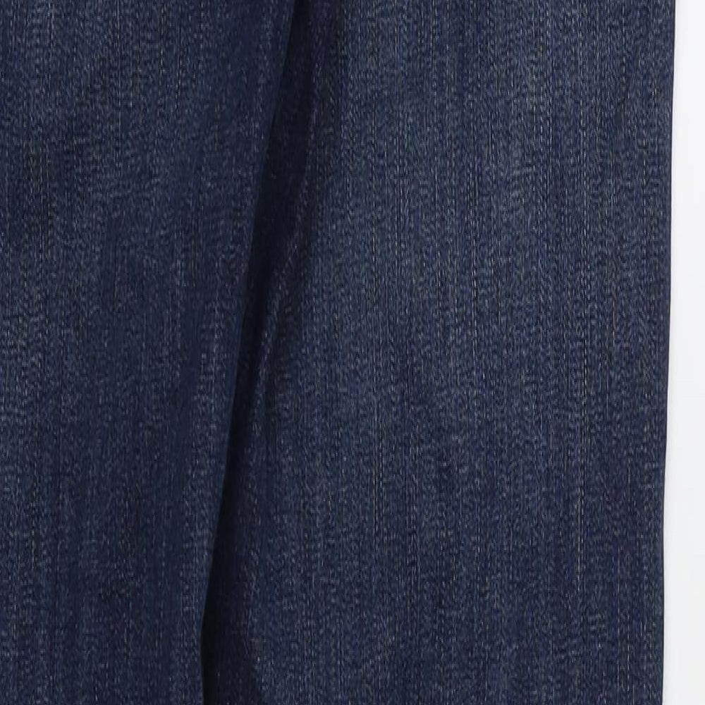 Topshop Womens Blue Skinny Jeans Size 29 in L32 in