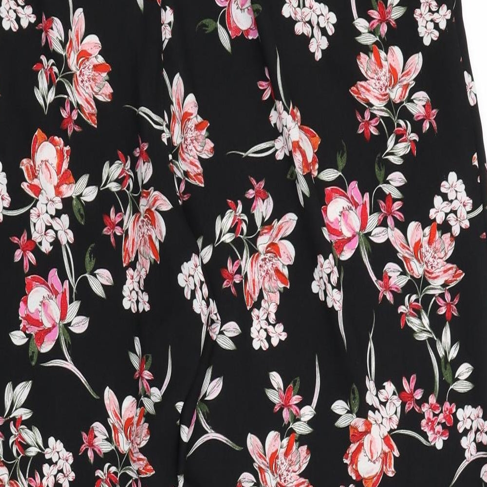Womens UK Size 20 M&Co Regular Fit Black Trousers