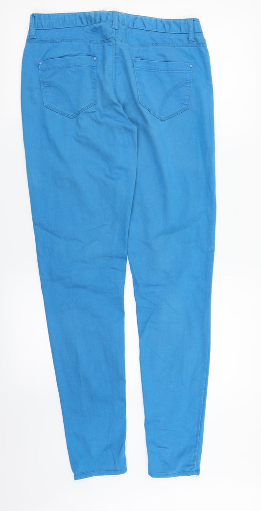 Womens UK Size 10 Primark Regular Fit Skinny Blue Jeans