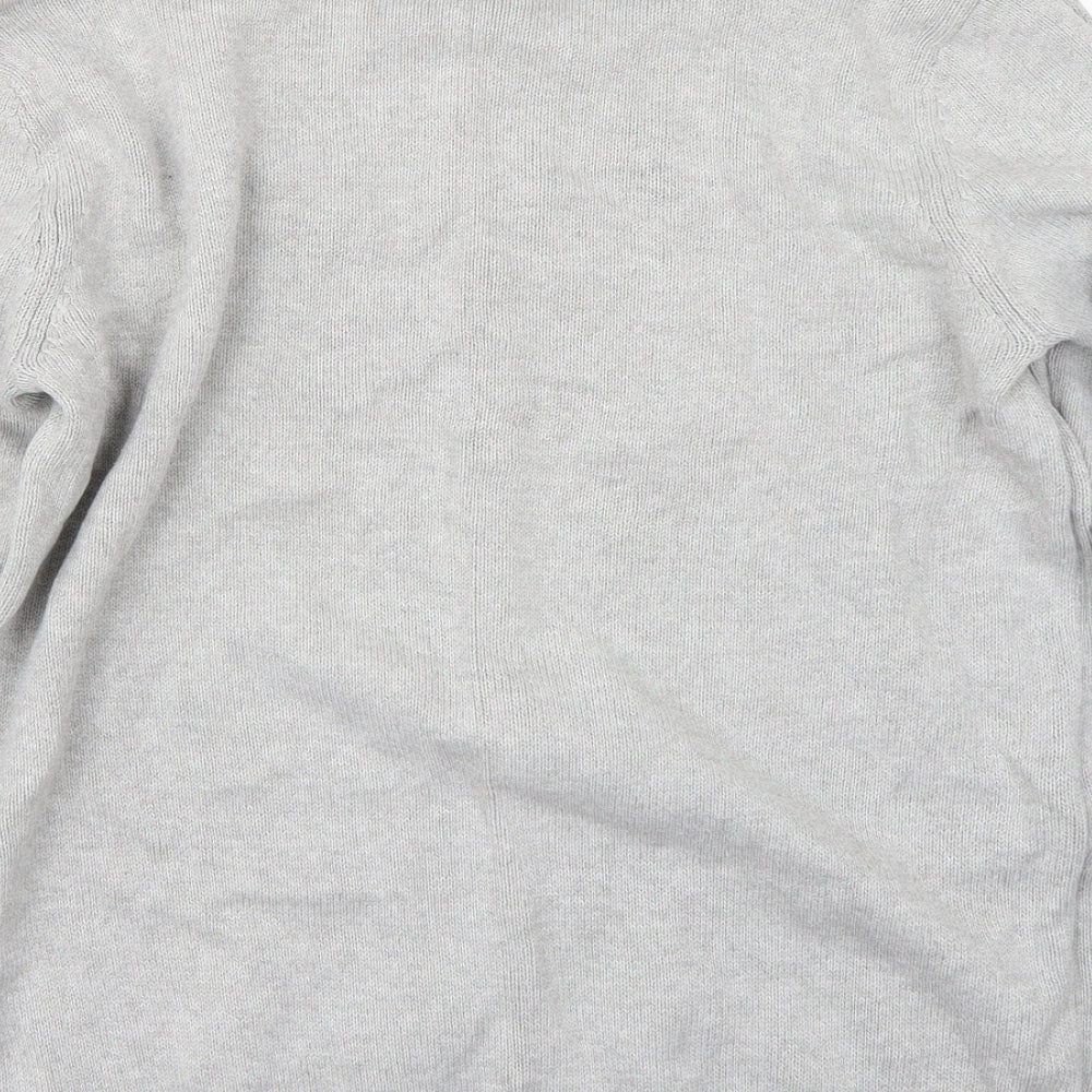 Easy Mens Grey Pullover Jumper Size L