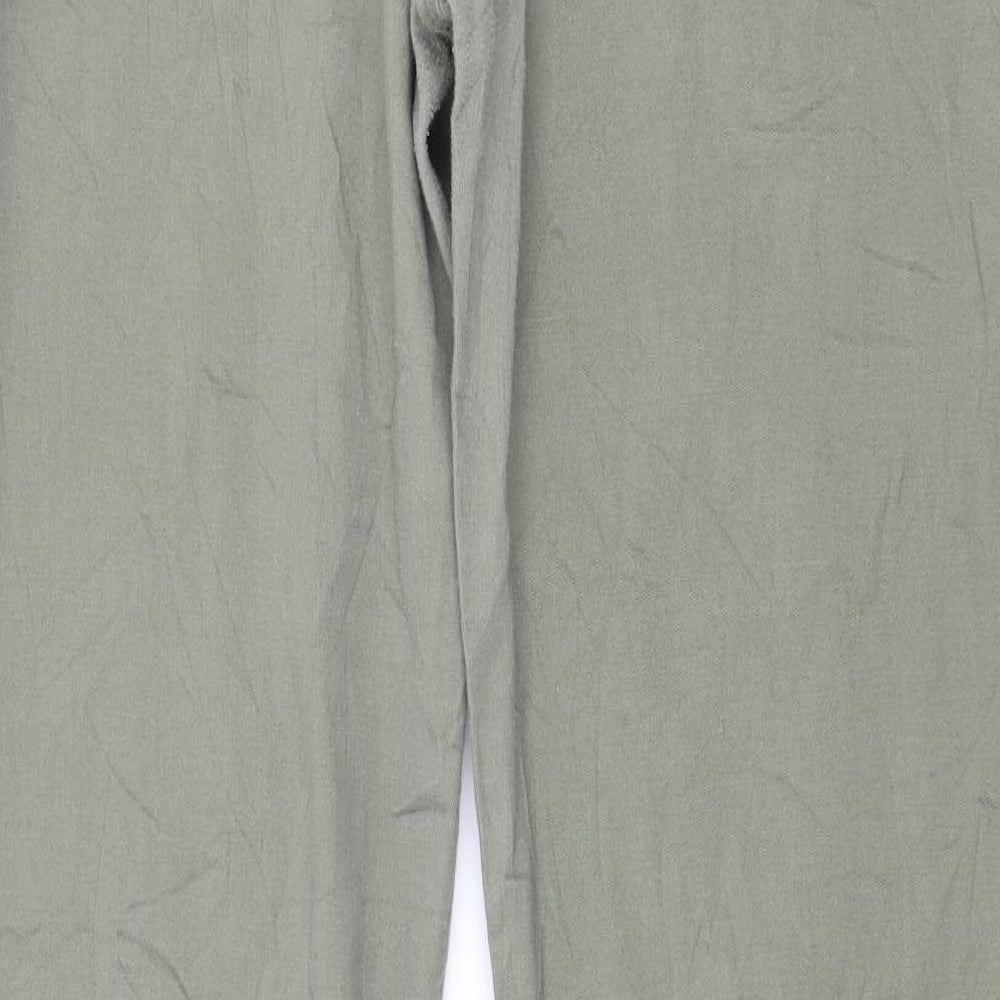 Womens UK Size 38 in Preworn Regular Fit Straight Green Jeans