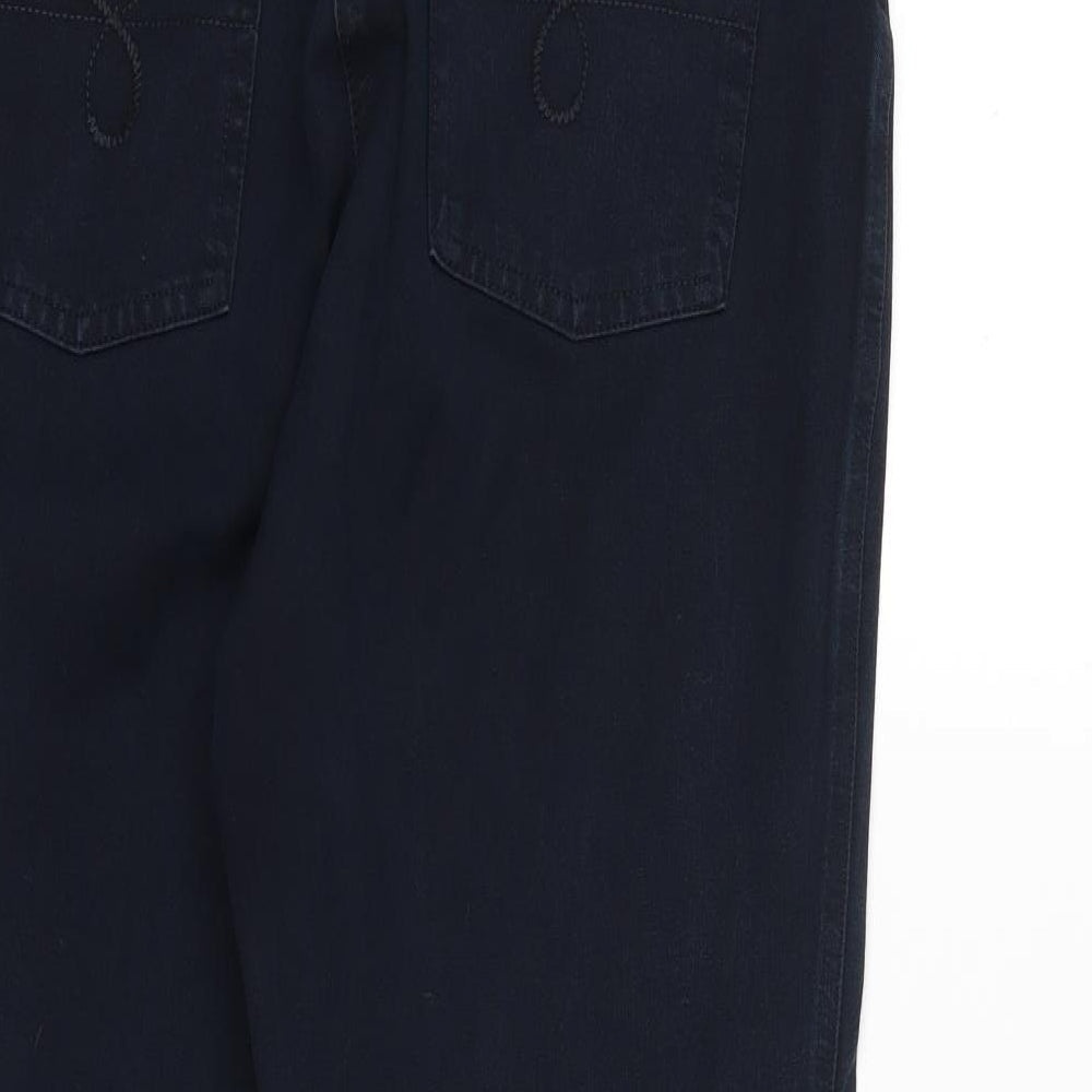 Olsen Womens Blue Denim Straight Jeans Size 34 in L26 in