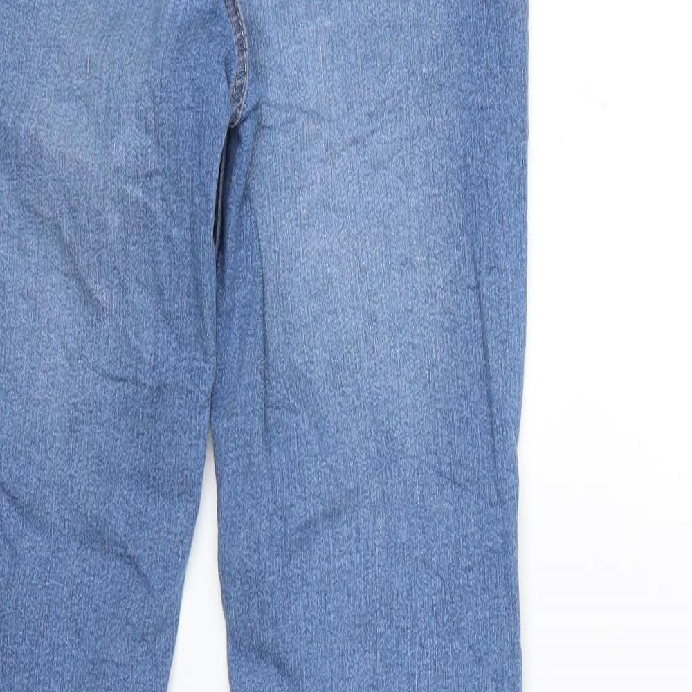 Womens UK Size 6 H&M Regular Fit Jegging Blue Jeans