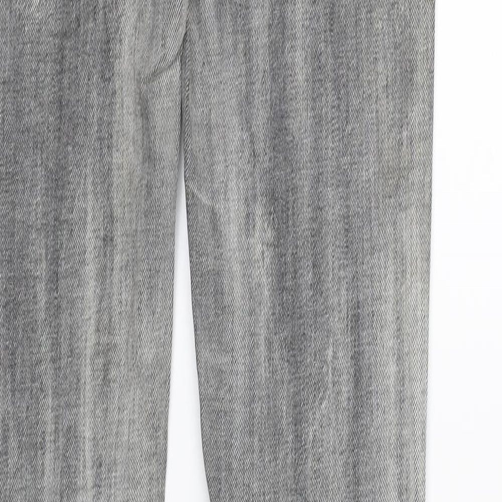 Womens UK Size 2XS TALLY WEiJL Regular Fit Skinny Grey Jeans