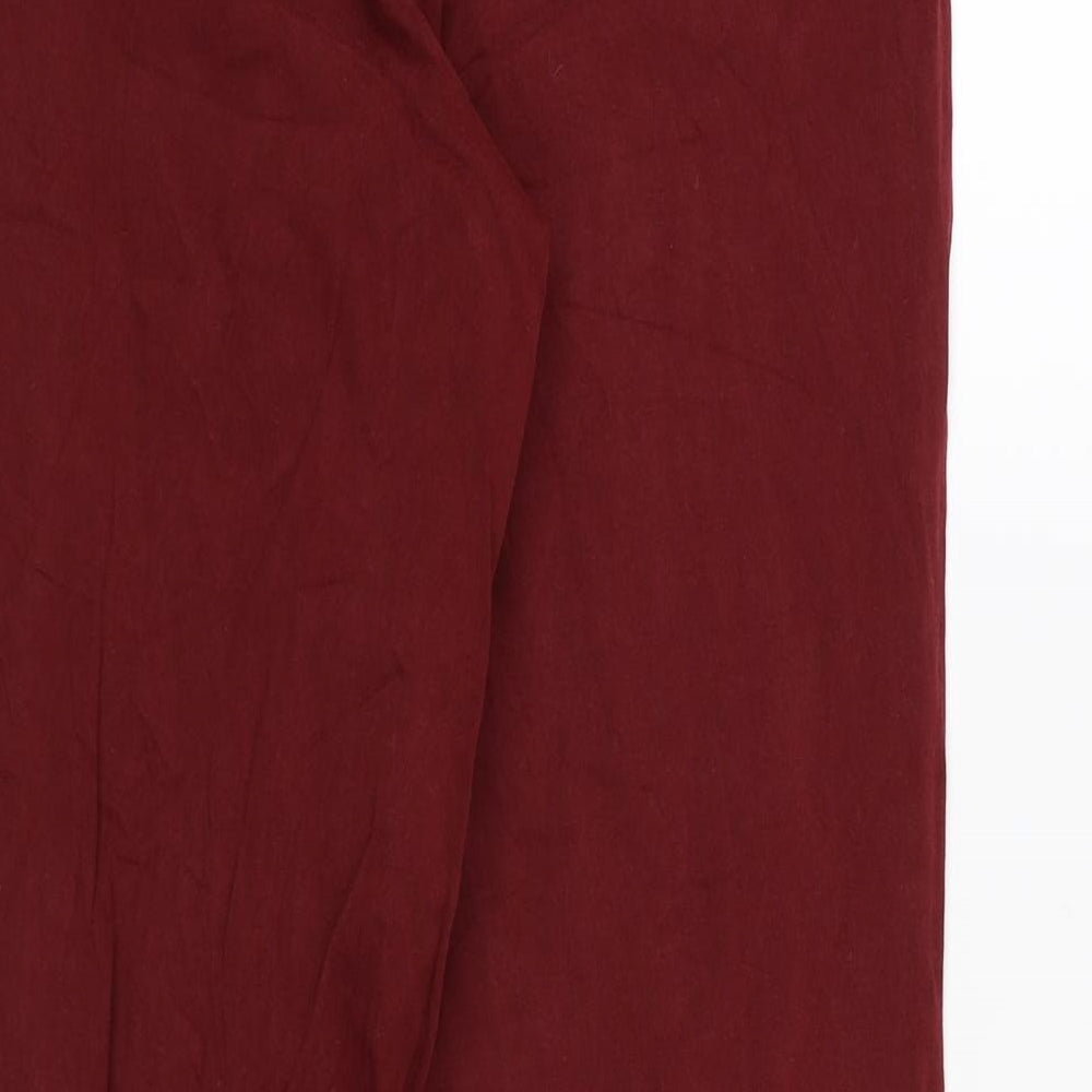 Clockhouse Womens Brown  Denim Skinny Jeans  L26 in - BURGUNDY