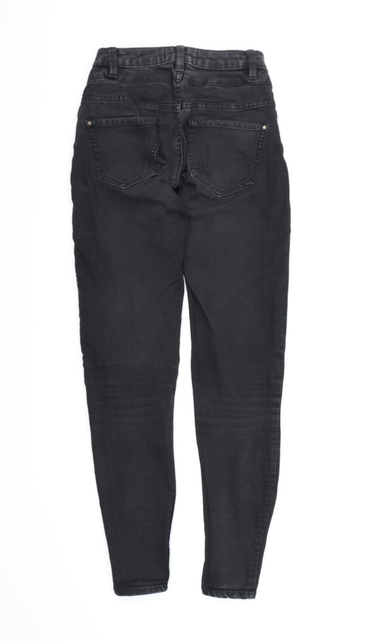 New Look Womens Black  Denim Skinny Jeans Size 6 L26 in