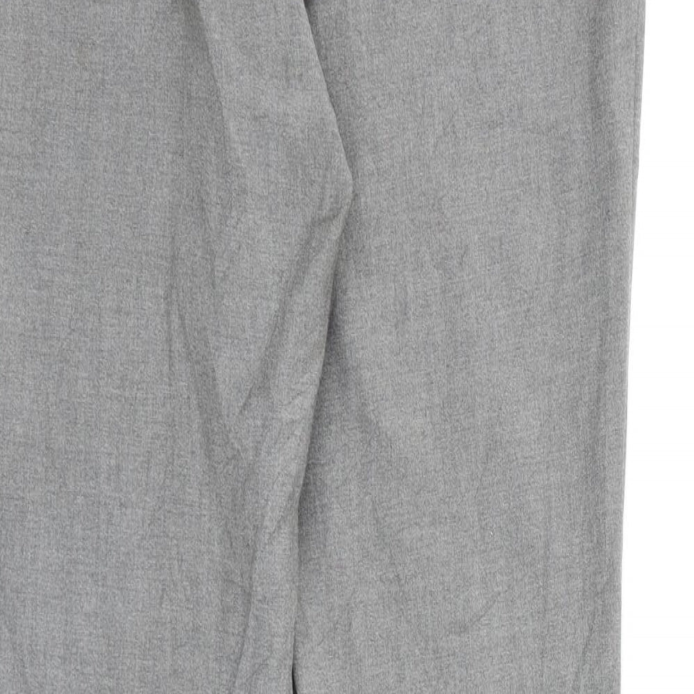 Womens UK Size 12 H&M Regular Fit Dress Pants Grey Trousers