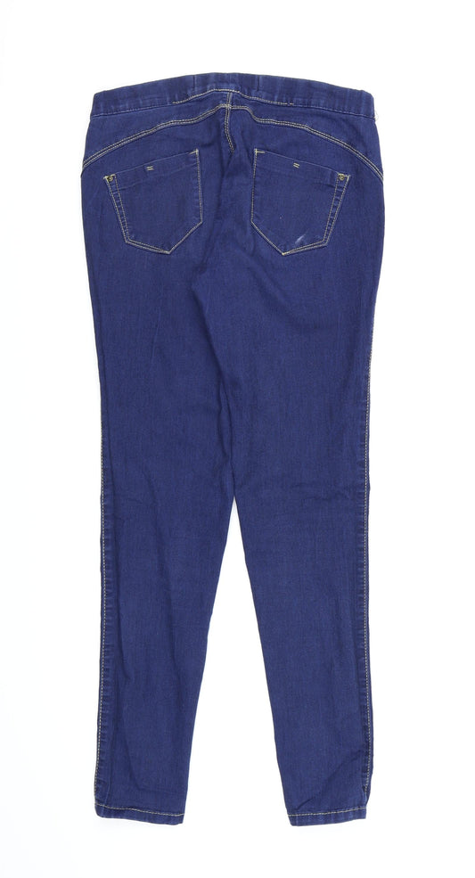Denim co Womens Blue Denim Jegging Jeans Size 10 L27 in
