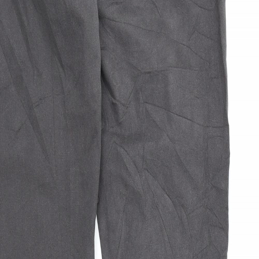 Womens UK Size S Preworn Regular Fit Skinny Grey Jeans