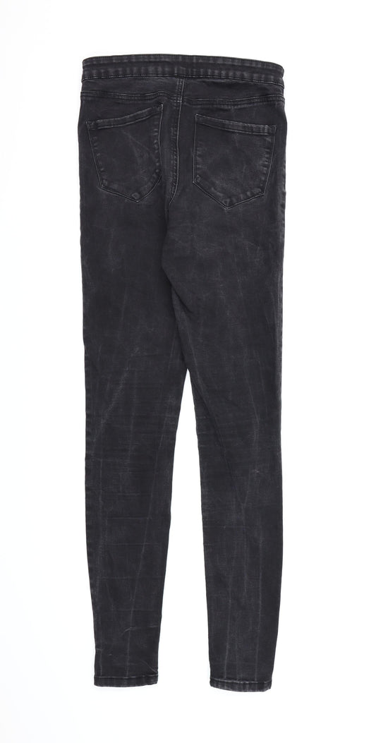 Denim co Womens Black Denim Skinny Jeans Size 12 L30 in