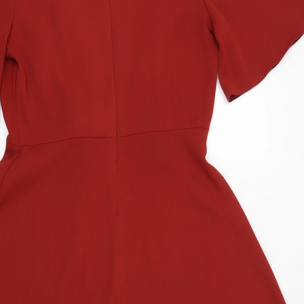 Primark Womens Red Fit & Flare Size 12