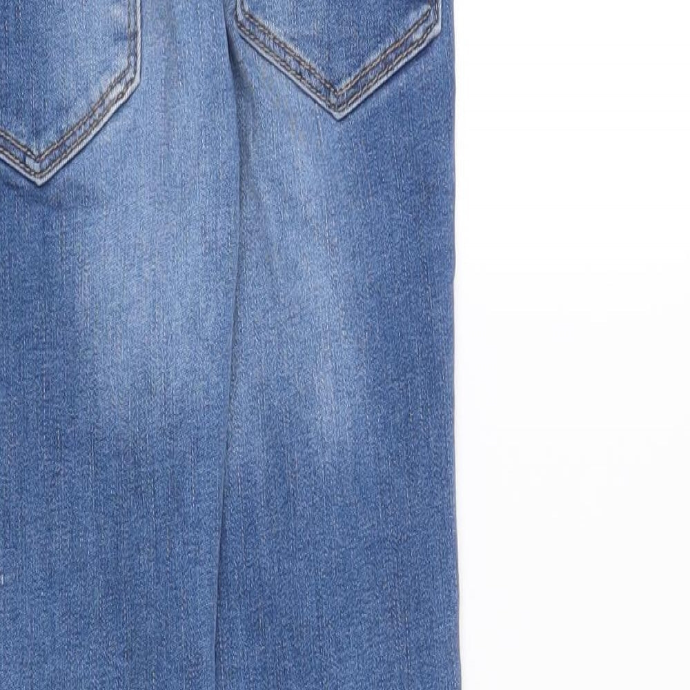 NEXT Girls Blue Skinny Jeans Size 8 Years