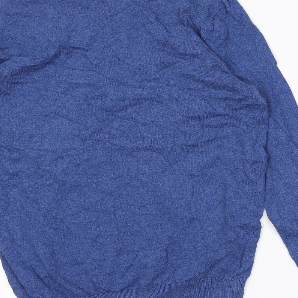 George Mens Blue Pullover Jumper Size XL