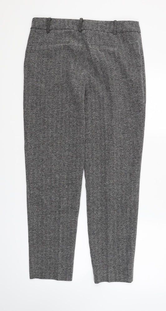 TU Womens Grey Trousers Size 12 L28 in