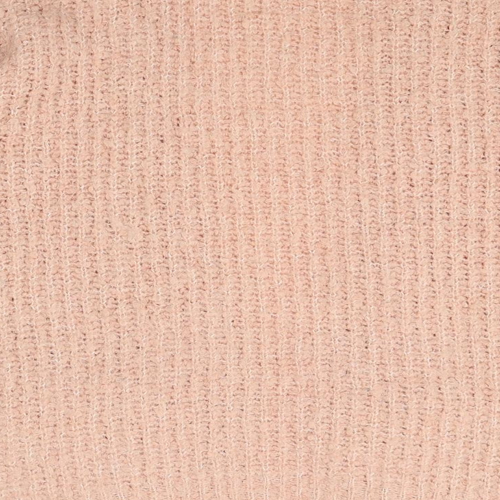 F&F Womens Pink Knit Cardigan Jumper Size 12 - Loose Fit