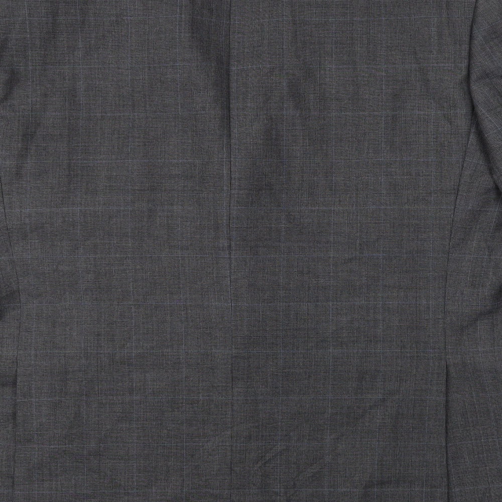 Alfred Brown Mens Green Check Jacket Suit Jacket Size M