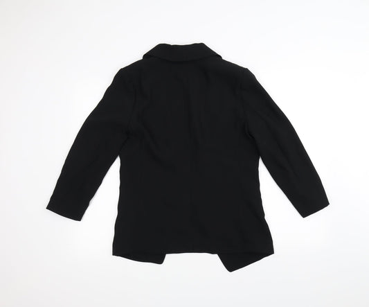 Womens UK Size 10 H&M Black Jacket