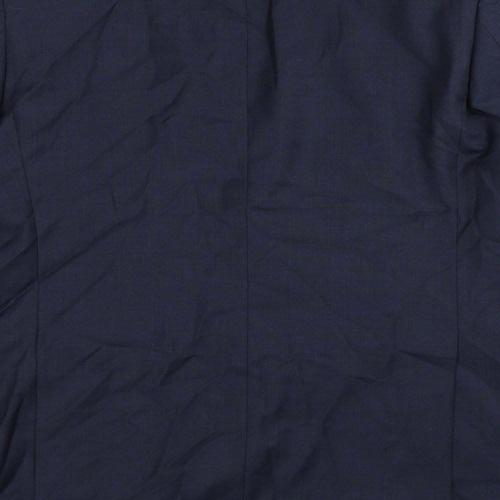 Mens UK Size 42 Marks and Spencer Regular Blue Suit Jacket