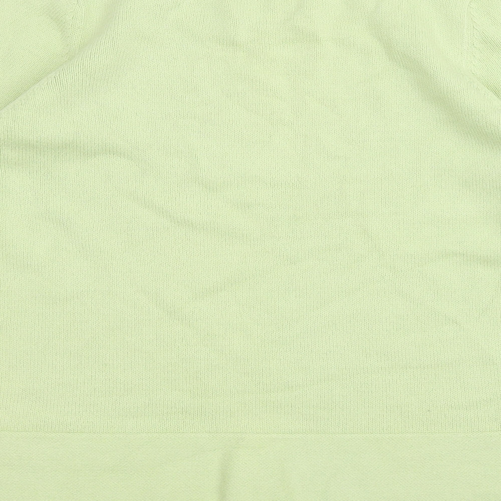Marks & Spencer Womens Green Knit Pullover Jumper Size 18