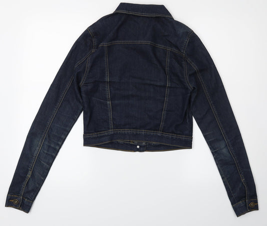 George Womens Blue Jacket Size 8