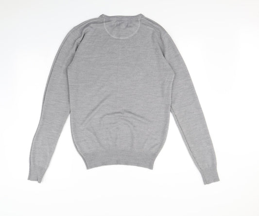 Industralize Mens Grey Pullover Jumper Size M