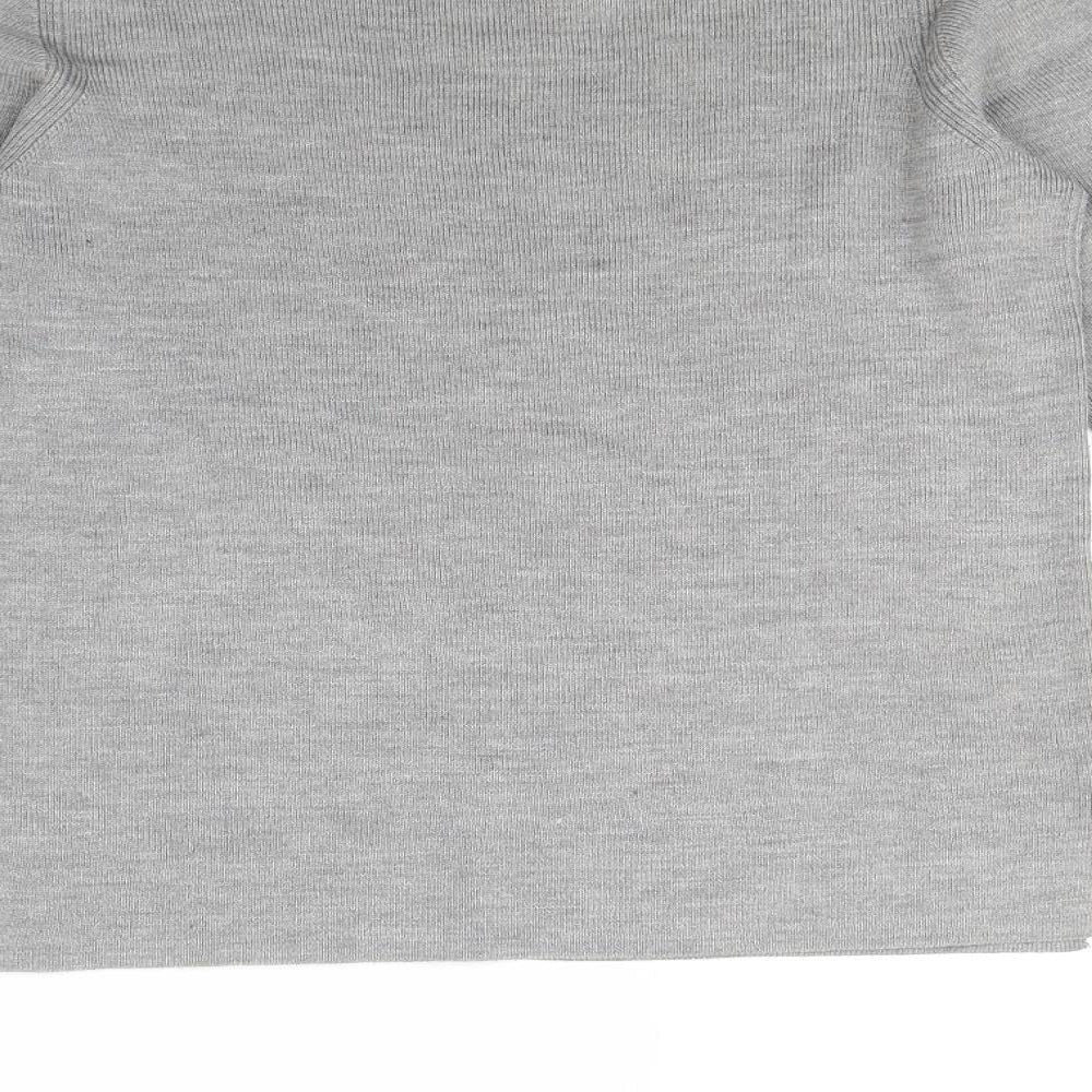 Papaya Womens Grey Pullover Jumper Size S