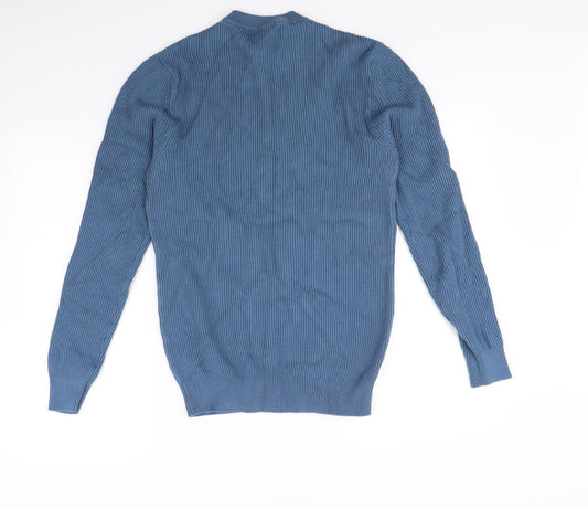George Mens Blue Pullover Jumper Size S