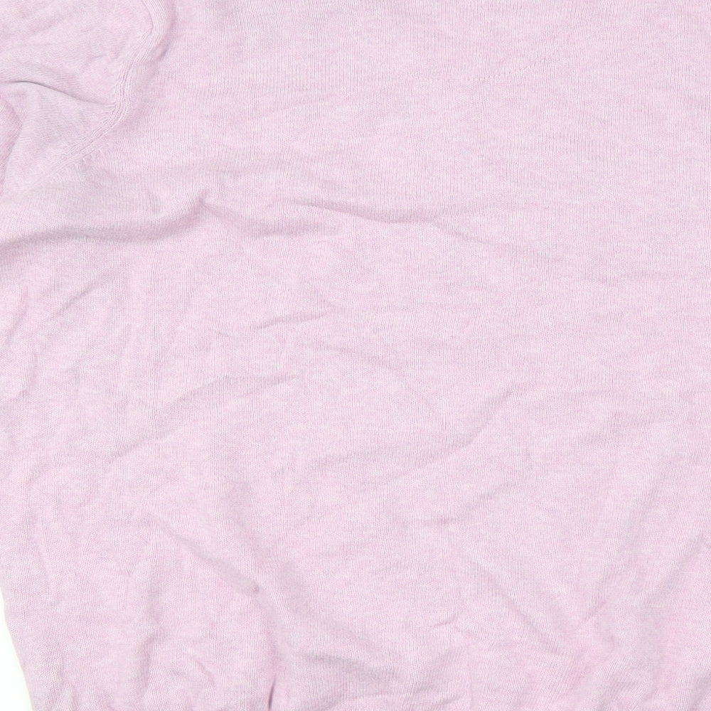 Marks and Spencer Mens Purple Pullover Jumper Size L