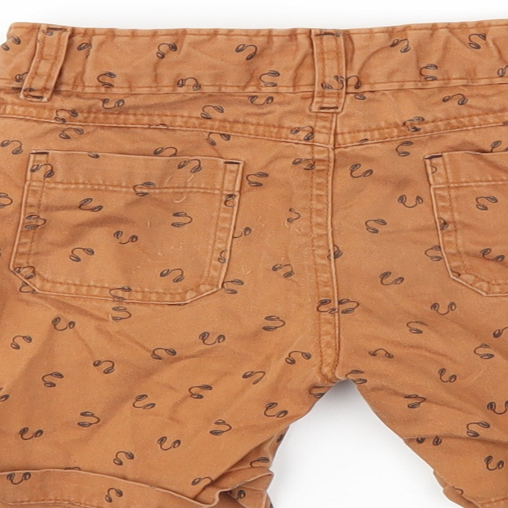 Cherokee Boys Brown Chino Shorts Size 3-4 Years - Headphones