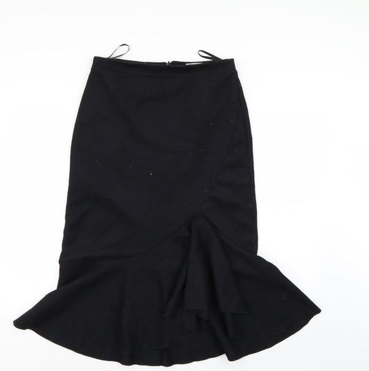 Per Una Womens Black   A-Line Skirt