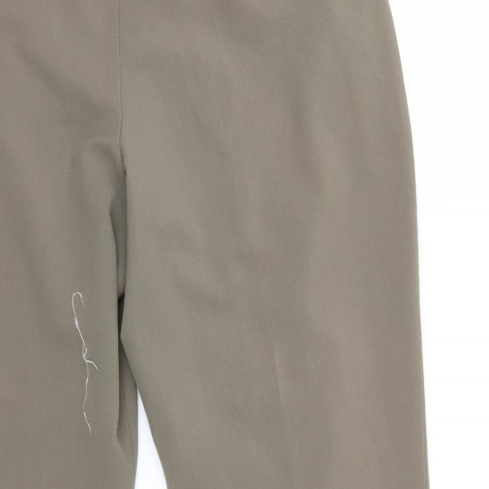 Womens UK Size 18 BM Regular Fit Beige Trousers