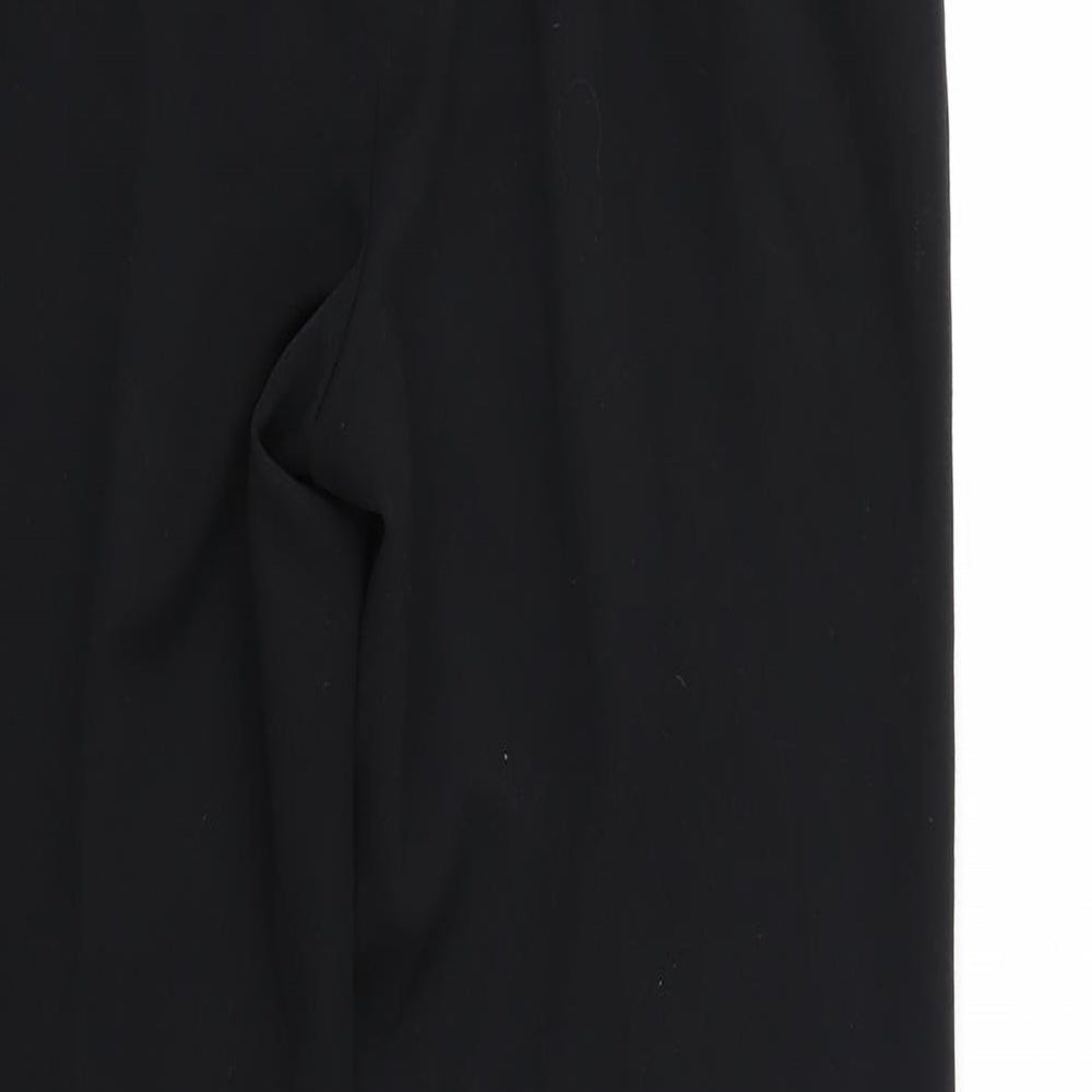 Womens UK Size 12 Paul Seperates Regular Fit Black Trousers