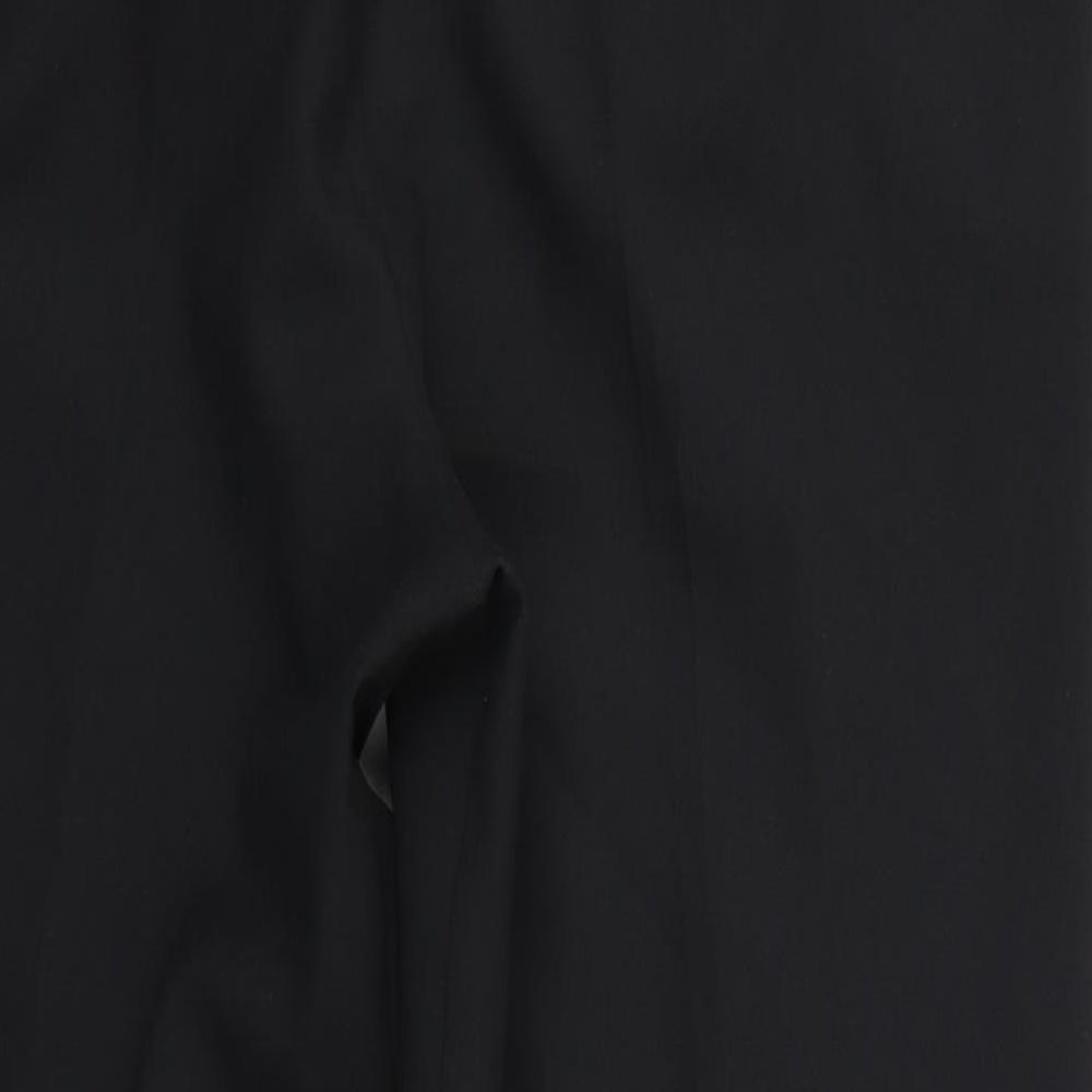 Womens UK Size 14 Sarah Hamilton Regular Fit Black Trousers