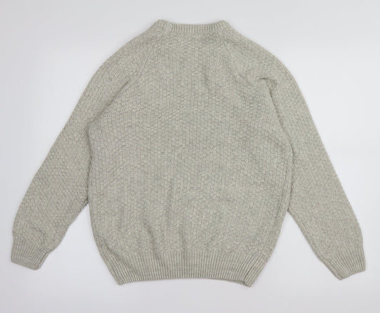 Primark Mens Grey   Pullover Jumper Size S