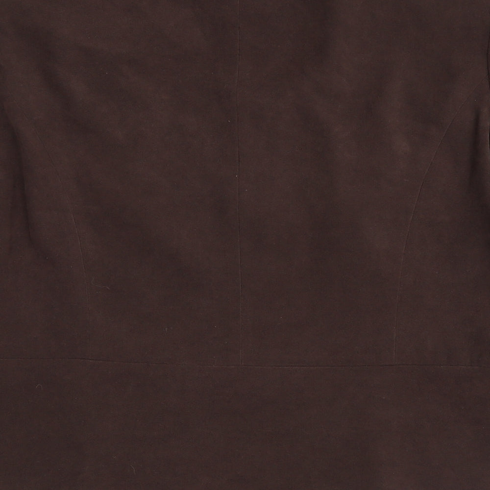 Womens UK Size 16 EWM Brown Jacket