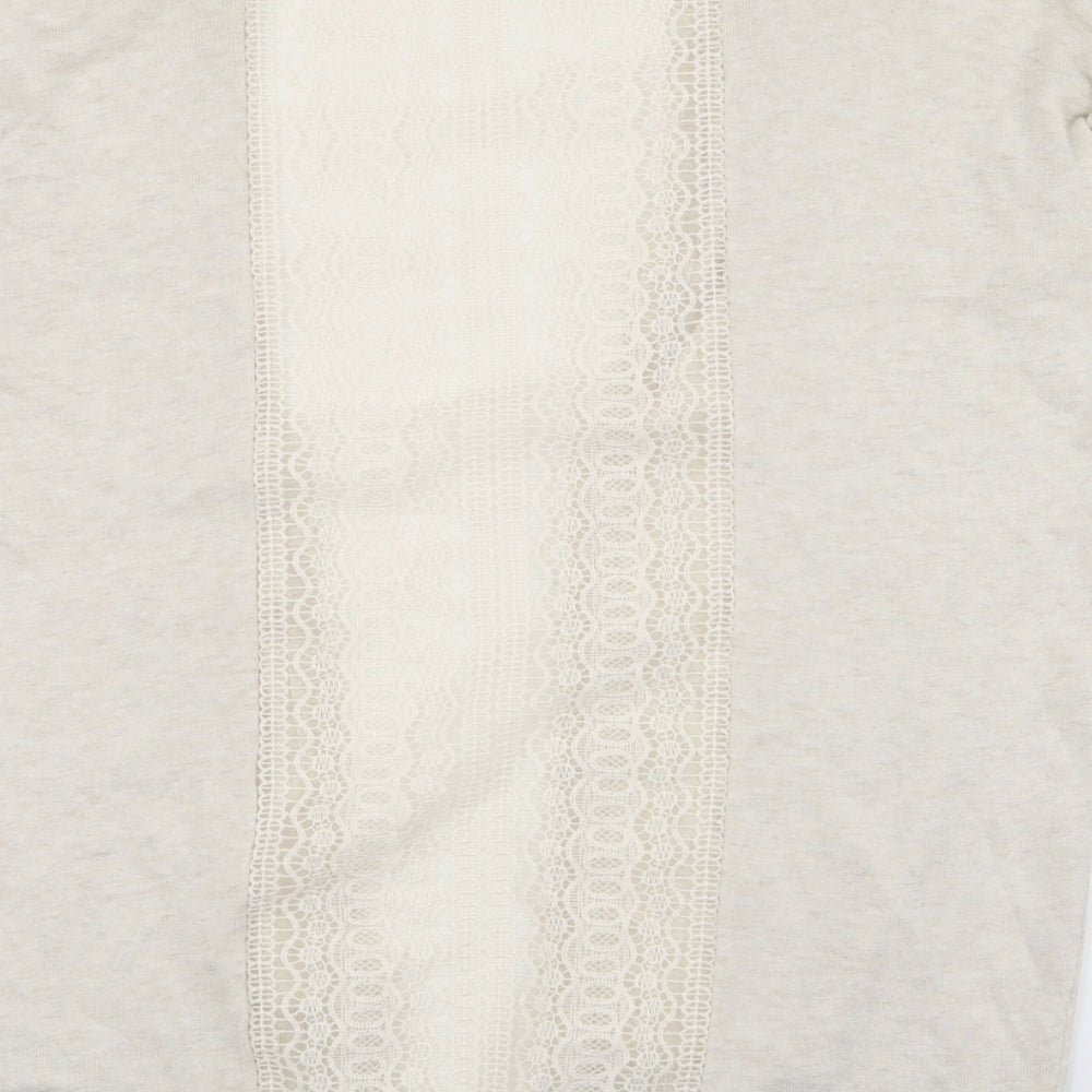 NEWLOOK Womens Beige Cardigan Jumper Size 10