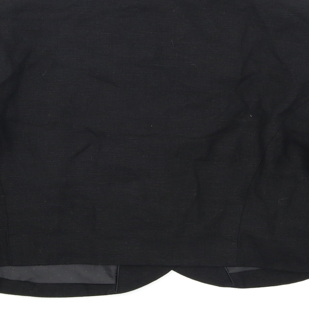 Per Una Womens Black Jacket Size 12