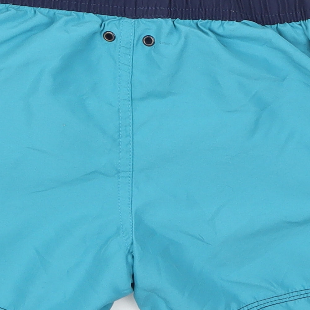F&F Boys Blue Bermuda Shorts Size 6-7 Years
