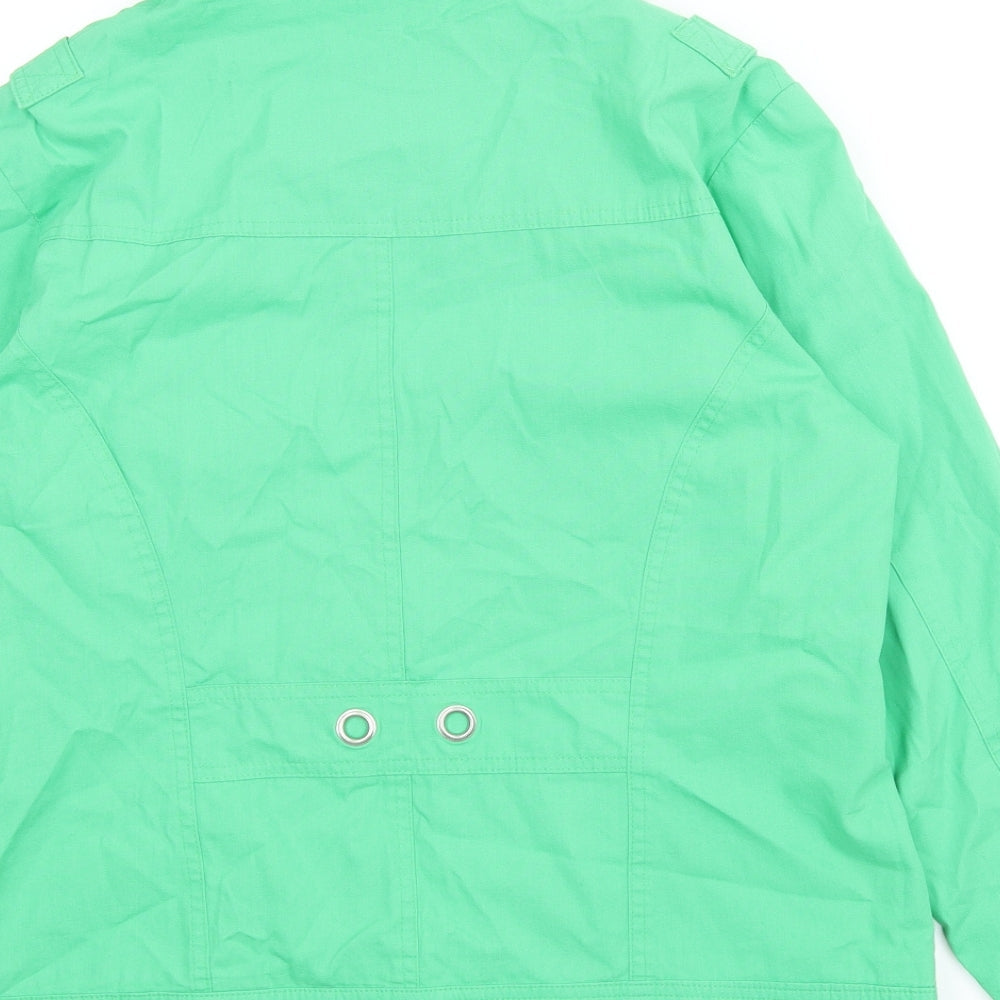 Womens UK Size 14 Being Casual Green Jacket