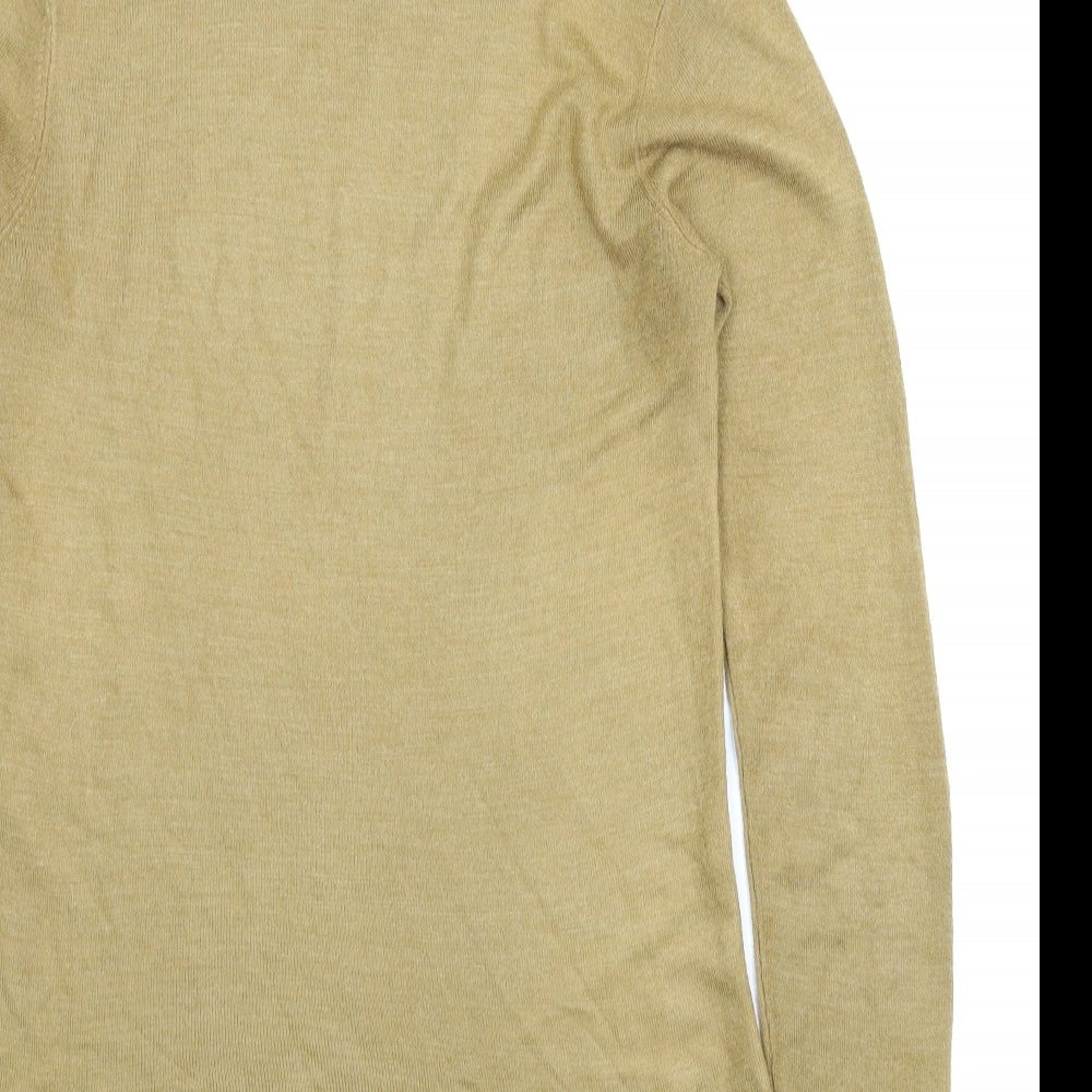 Cedar Wood State Mens Beige Pullover Jumper Size S